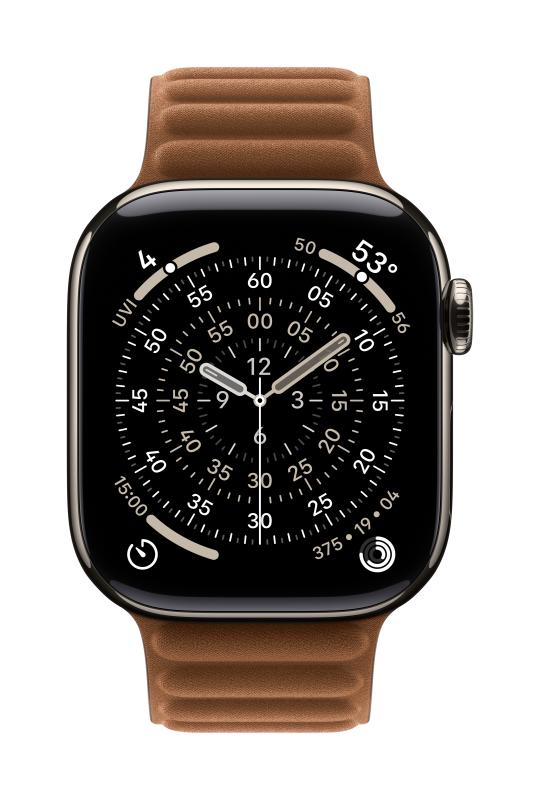 AW BAND 42MM MAGNETIC LINK CARAMEL S/M "MGD84ZM/A"