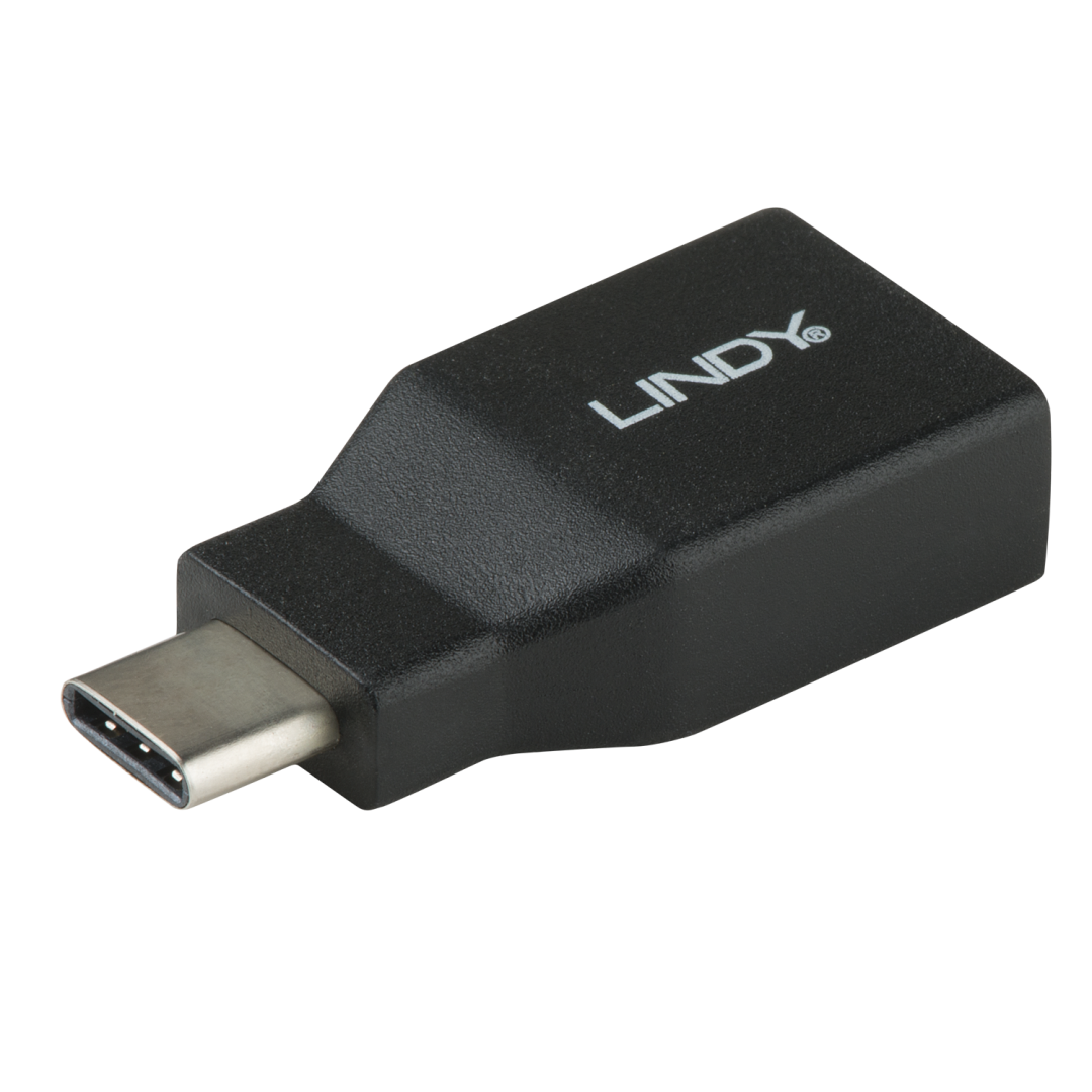 Adaptor Lindy USB 3.2 Type C to A "LY-41899" (timbru verde 0.08 lei)