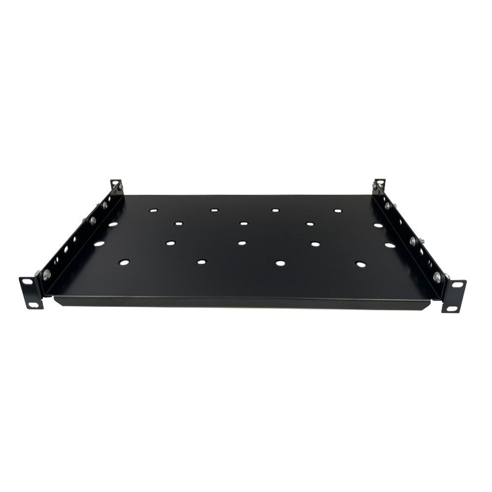 Raft fix pentru rack 19" cu adancime de gabarit de 450 mm, Eco Xcab "EcoXcab-450F.9004"