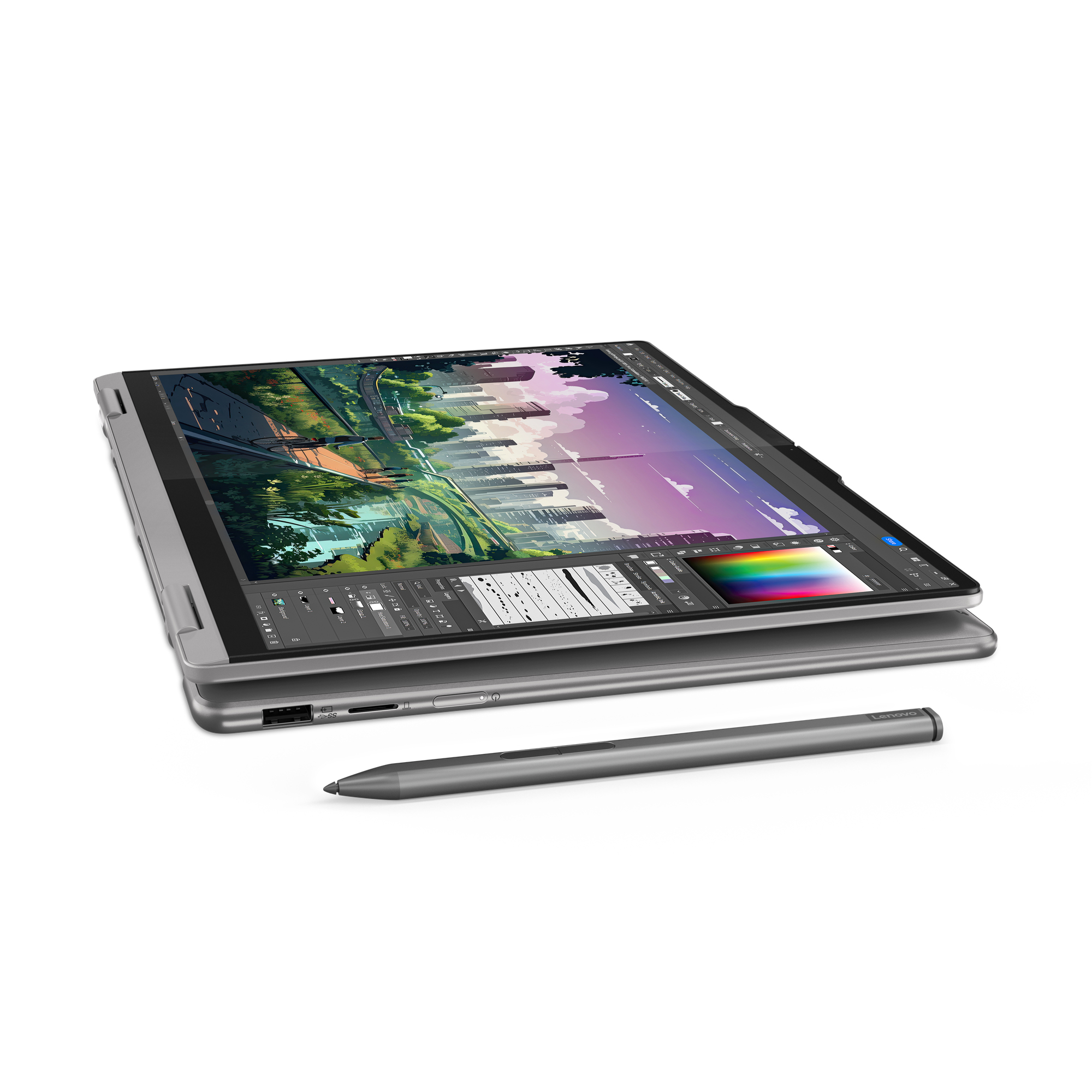 YG7 2-in-1 14T R5 8640HS 16 1TB UMA W11H"83DK002KRM" - imagine 8