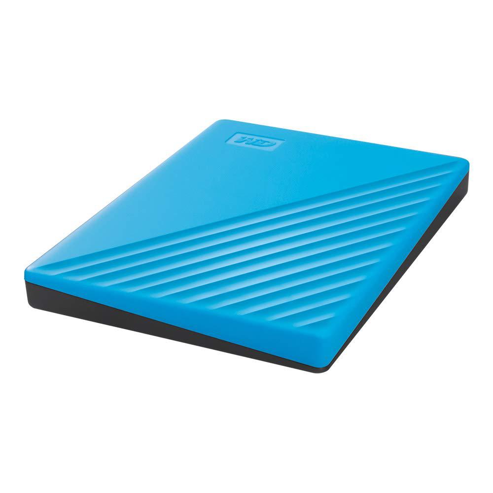 HDD extern WD 2 TB, My Passport, 2.5 inch, USB 3.2, albastru, "WDBYVG0020BBL-WESN" (timbru verde 0.8 lei)