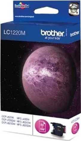 Cartus Cerneala Original Brother Magenta, LC1220M, pentru DCP-J525|J725|J925|MFC-J430|J625, 300, (timbru verde 0.15 lei), "LC1220M"