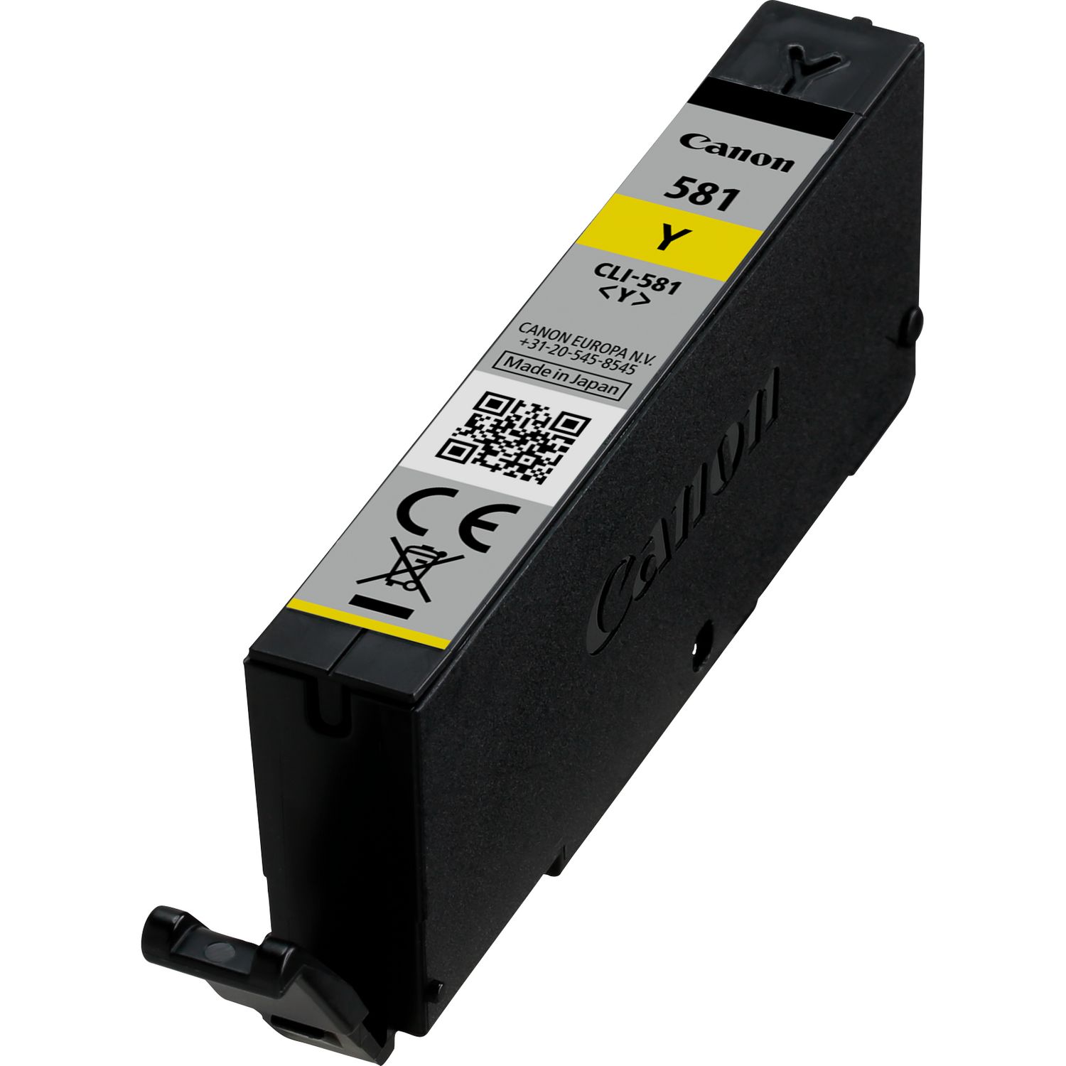 Cartus Cerneala Original Canon Yellow, CLI-581Y, pentru Pixma TR7550|TR8550|TS6150|TS6250|TS705|TS8150|TS8250|TS9150|TS9155|TS9550, , (timbru verde 0.15 lei), "2105C001AA"
