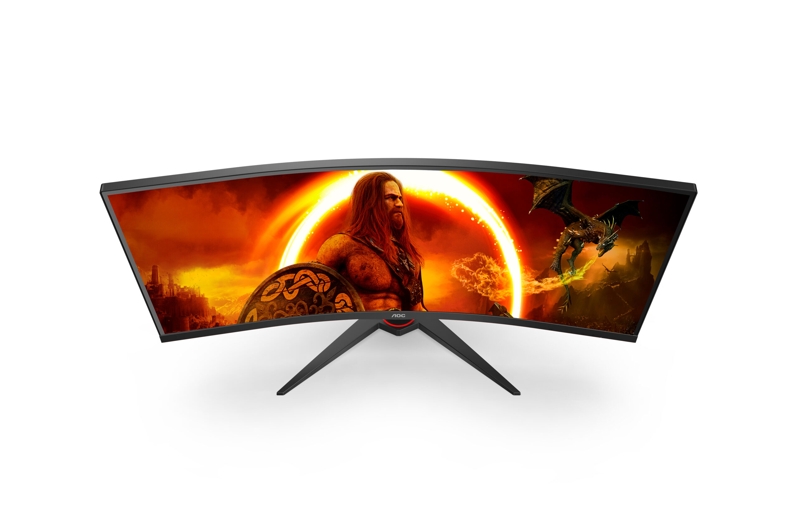 Monitor AOC 34" CU34G2XE/BK"CU34G2XE/BK" - imagine 3