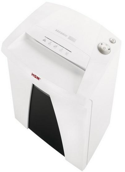 Distrugator documente manual HSM Securio B24, 14-16 coli, cross cut (4,5 x 30mm), securitate 4 "H-1783111" (timbru verde 11 lei)