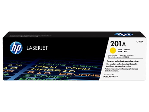 Toner Original HP Yellow, nr.201A, pentru Color LaserJet Pro M252|M274|M277, 1.4K, (timbru verde 1.2 lei) , "CF402A"
