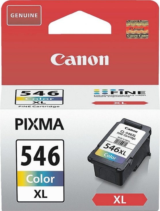 Cartus Cerneala Original Canon Color, CL-546XL, pentru Pixma IP2850|MG2450|MG2455|MG2550|MG2550S|MG2950|MG3050|MG3051|MG3052|MG3053|MX495 Black|MX495 White|TR4550|TS205|TS305|TS3150|TS315, , (timbru verde 0.15 lei), "BS8288B001AA"