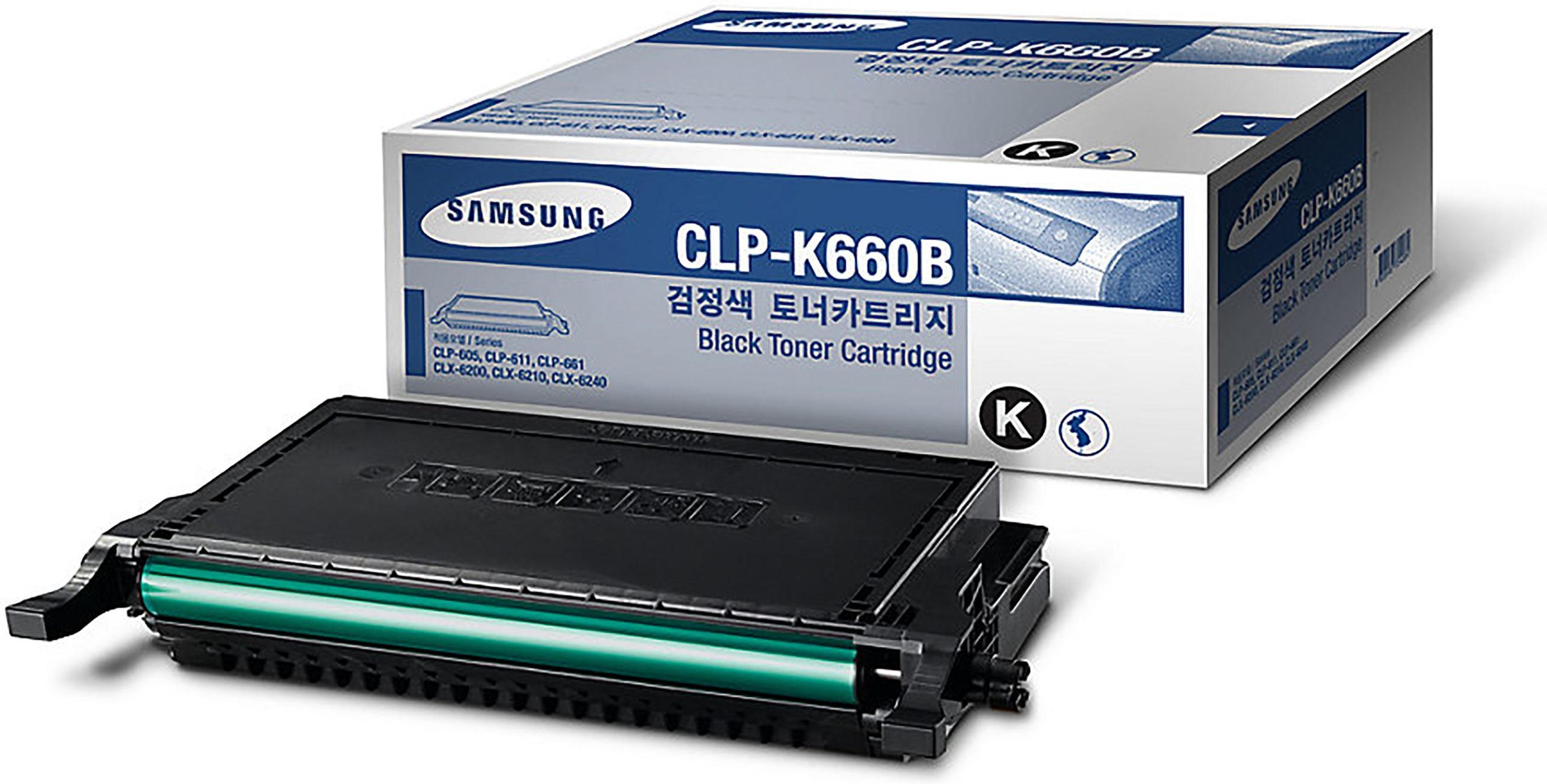 Toner Original Samsung Black, K660B, pentru CLP-610|660|CLX-6200|6210|6240, 5.5K, (timbru verde 1.2 lei) , "ST906A"