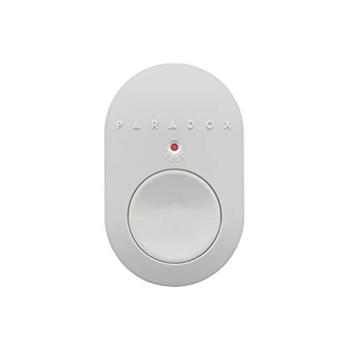 BUTON panica Paradox, radio, trimitere instantanee a semnalului catre statia de monitorizare, functie test baterie, indicator LED, "REM101" (timbru verde 0.18 lei)