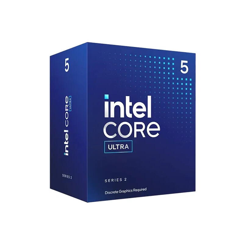 INTEL Core Ultra 5 225F 3.3GHz LGA1851 20M Cache BOX CPU "BX80768225F    S RQD2"