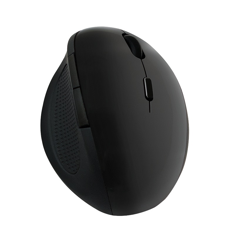 MOUSE Logilink, PC sau NB, wireless, 2.4GHz, optic, 1600 dpi, butoane/scroll 5/1, ergonomic, negru, "ID0139" (timbru verde 0.18 lei)