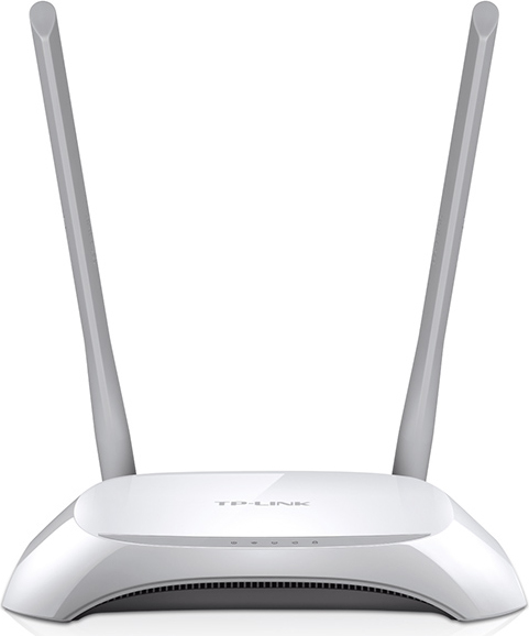 ROUTER TP-LINK wireless 300Mbps, 4 porturi 10/100Mbps, 2 antene externe, 2T2R "TL-WR840N" /45504890 (timbru verde 0.8 lei) 492561