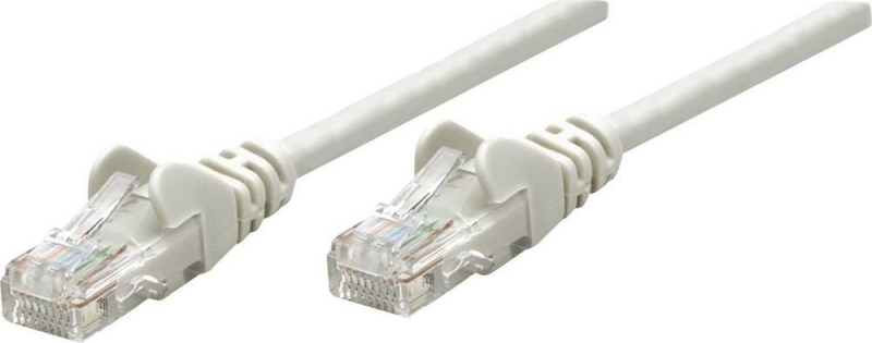 PATCH CORD UTP INTELLINET Cat6, cupru-aluminiu, 5 m, alb, AWG26, "336765" (timbru verde 0.18 lei)
