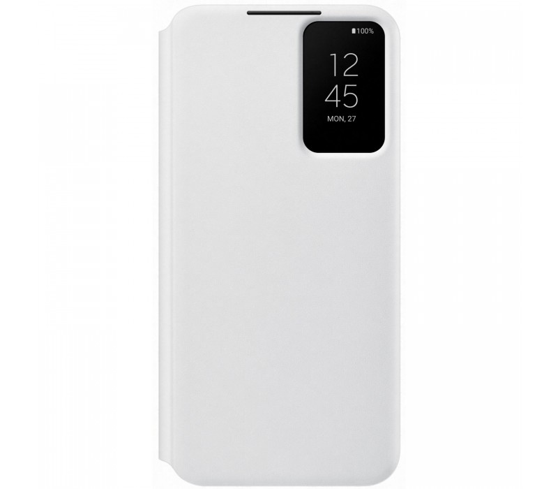 Galaxy S22 Plus; Smart Clear View Cover; White "EF-ZS906CWEGEE"