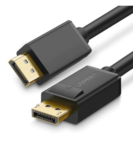 CABLU video Ugreen, "DP102" DP (T) la DP (T), rezolutie maxima 4K UHD (3840 x 2160) la 30 Hz, conectori auriti, 2m, negru "10211" (timbru verde 0.8 lei) - 6957303812110