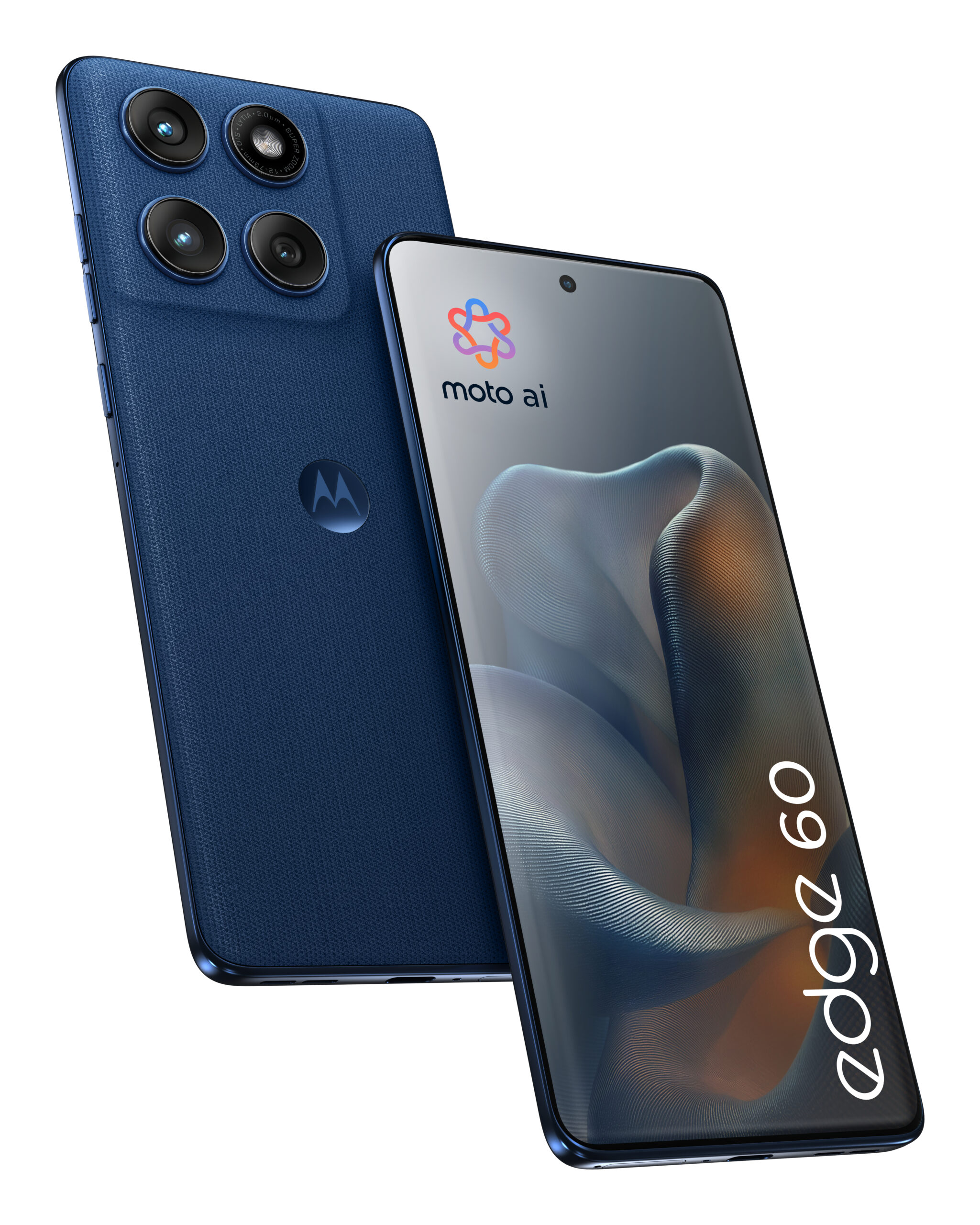 Smartphone Edge 60 256GB 12GB RAM 5G Dual SIM Blue "PB7H0018PL" (timbru verde 0.45 lei)