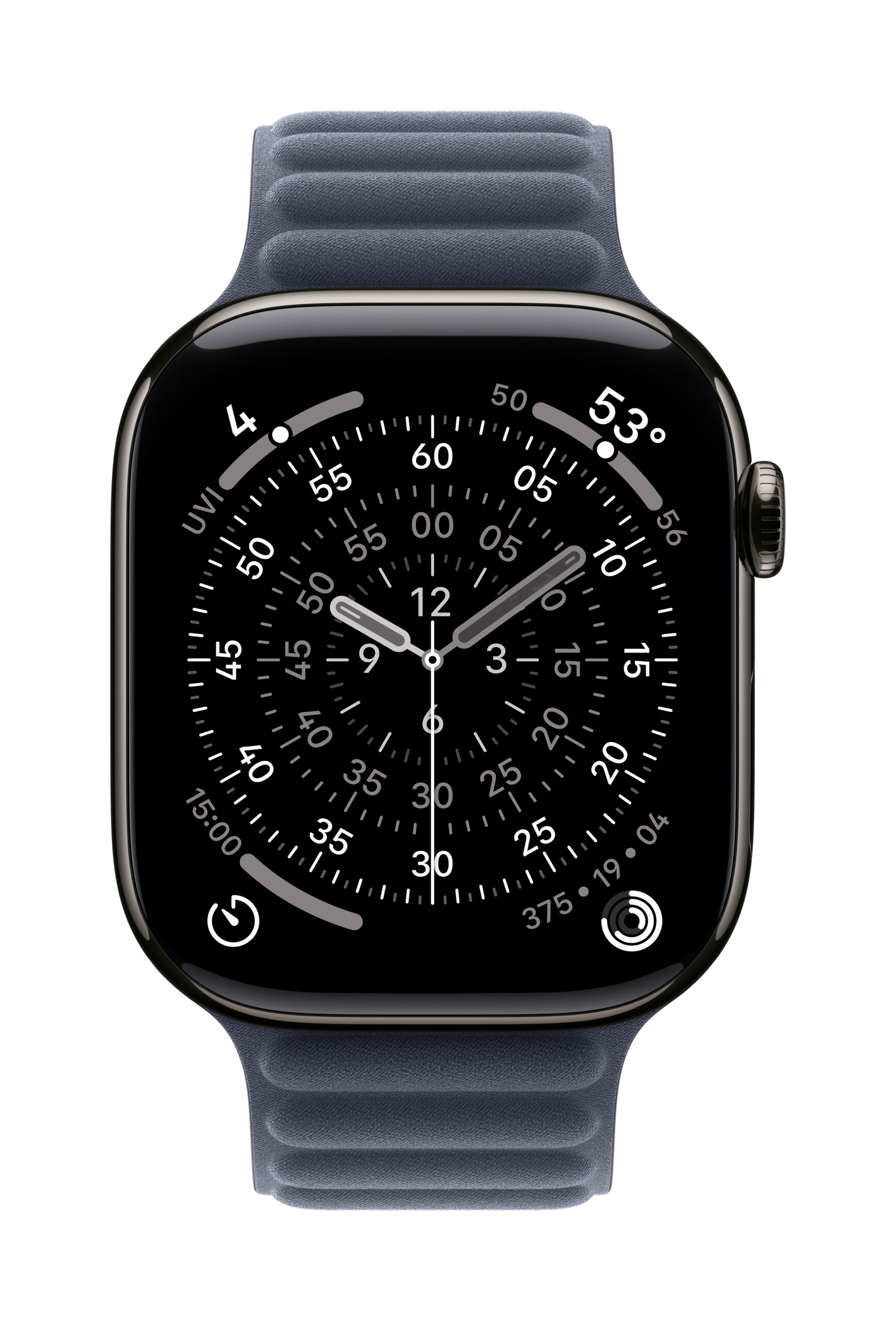 AW BAND 46MM MAGNETIC LINK NAVY M/L "MGDJ4ZM/A"