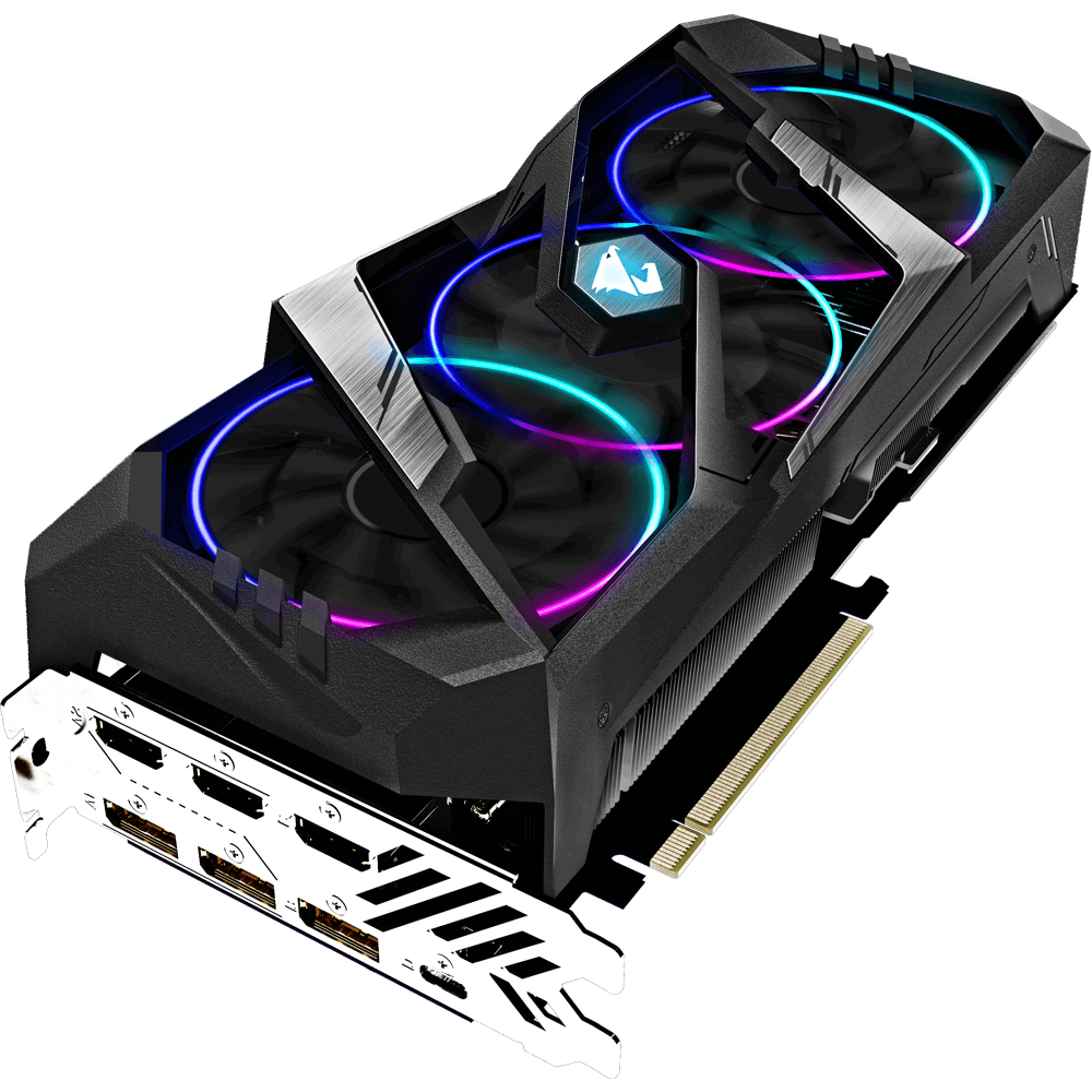 GIGABYTE AORUS GeForce RTX 2070 SUPER 8GB 256Bit 3xDP 3xHDMI DS STOCK REFURBISHED (P)"TPN - GV-N207SAORUS-8GC" - imagine 5