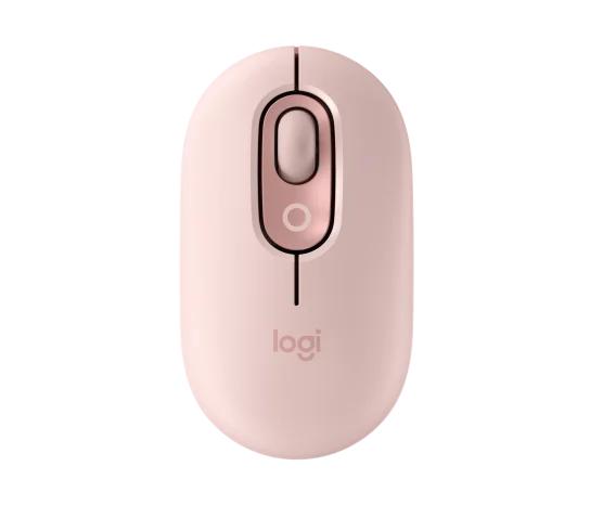 LOGITECH POP Mouse with emoji - ROSE - BT - EMEA28i-935 - FY25,TERRA "910-007413" (timbru verde 0.18 lei)