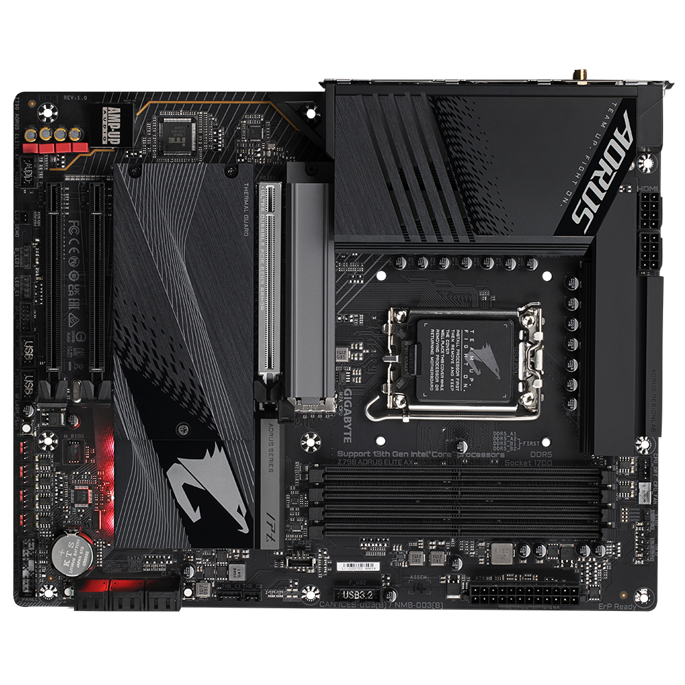 Placa de baza GIGABYTE Z790 AORUS ELITE AX-(RSG)"Z790 AORUS ELITE AX-(RSG)" - imagine 4