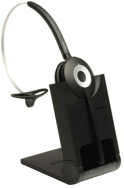 JABRA PRO 930 MS Mono DECT for PC Softphone with integrated USB-plug Noise-Cancelling Wideband ringtone on the base Microsoft optim. "930-25-503-101" (timbru verde 0.8 lei)