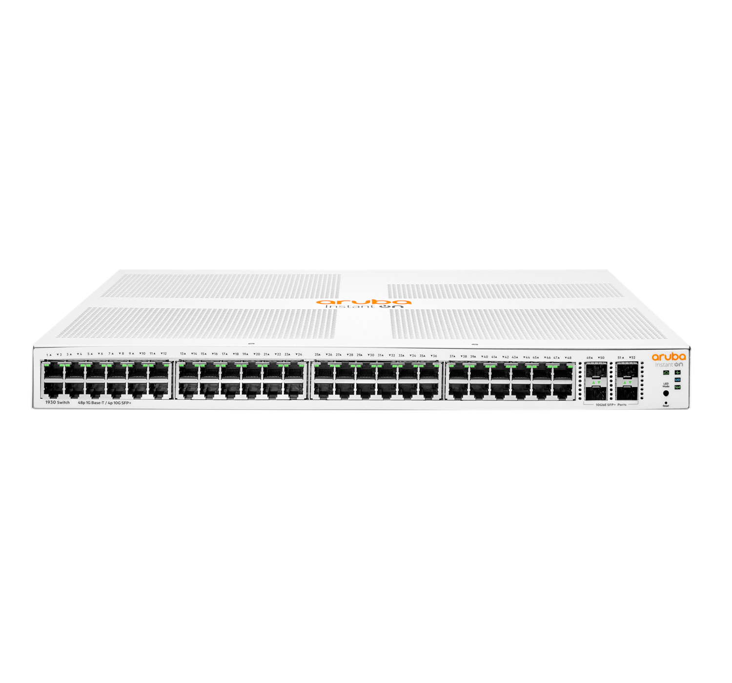 NET SWITCH 48PORT 1000M 4SFP+/ION 1930 JL685A ARUBA BY HPE "JL685A#ABB" (timbru verde 2 lei)
