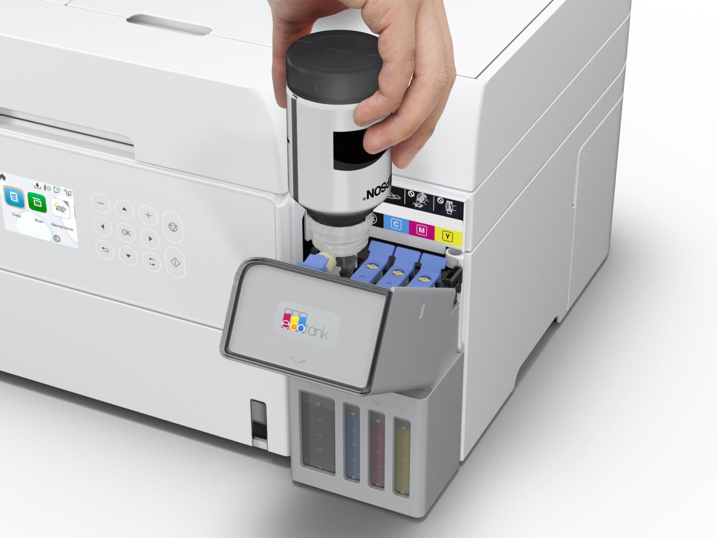 Multifunctional Inkjet CISS Color Epson L6376, A4, Functii: Impr.|Scan.|Cop., Viteza de Printare Monocrom: 35ppm, Viteza de printare color: 23ppm, Conectivitate:USB|WIFI|RET, Duplex:Da, ADF:DADF "C11CL43404" - imagine 6