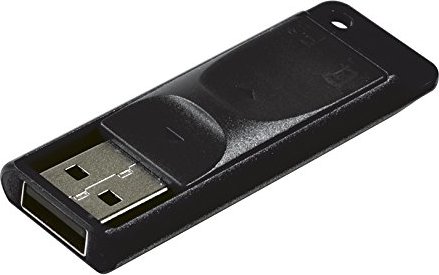 MEMORIE USB VERBATIM StoreNGo SLIDER 32GB USB 2.0 NEGRU "98697" (TIMBRU VERDE 0.03 LEI)