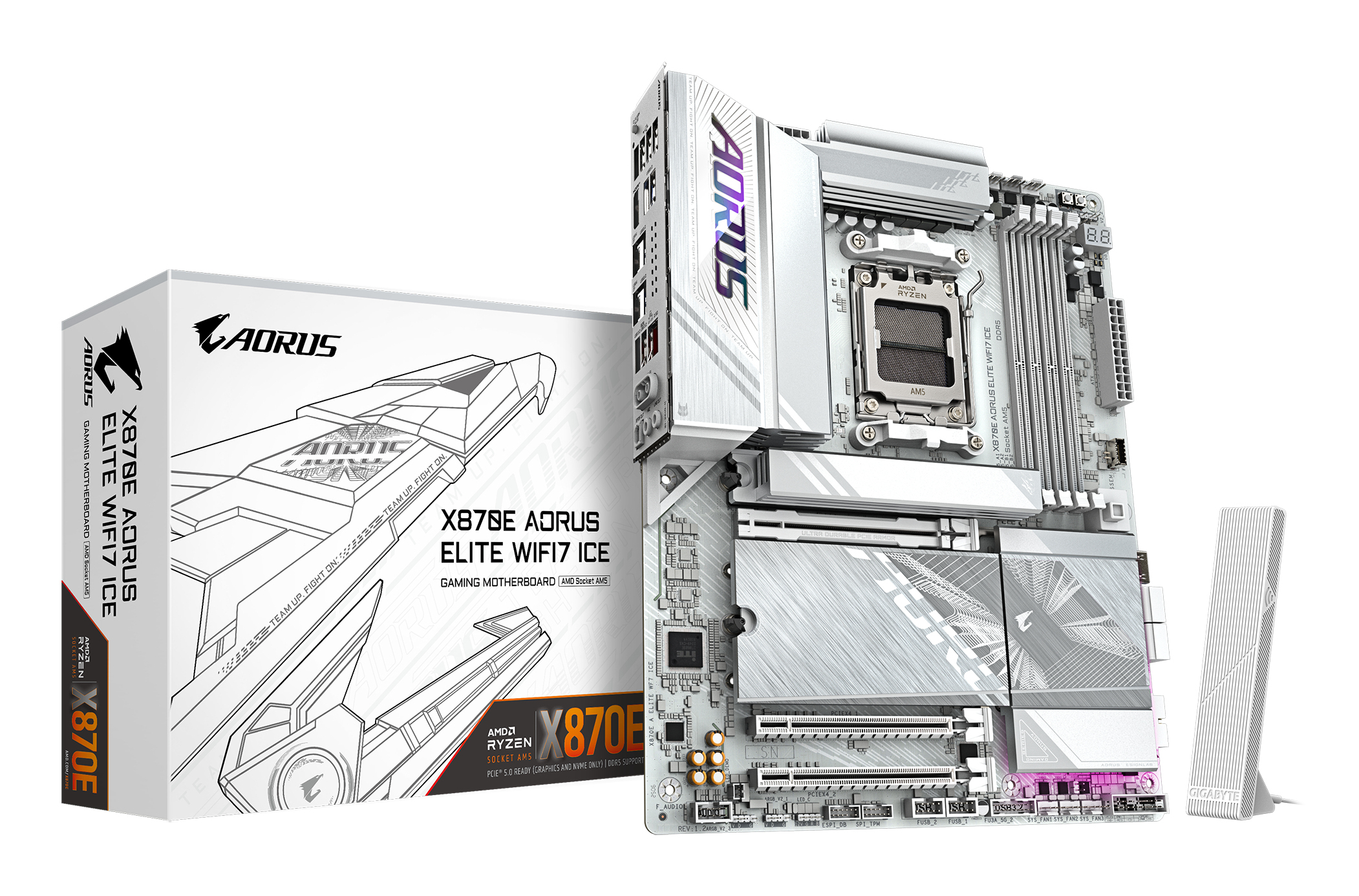 MB GIGABYTE X870E AORUS ELITE WIFI7 ICE "X870E A ELITE WF7 ICE"
