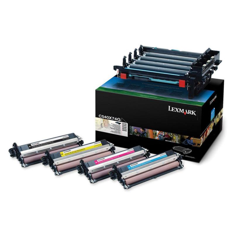 Drum Unit Original Lexmark Black, C540X74G, pentru C540|C543|C544|C546|X543|X544|X546|X548|XS544|XS548, 30K, (timbru verde 0.8 lei), "C540X74G"