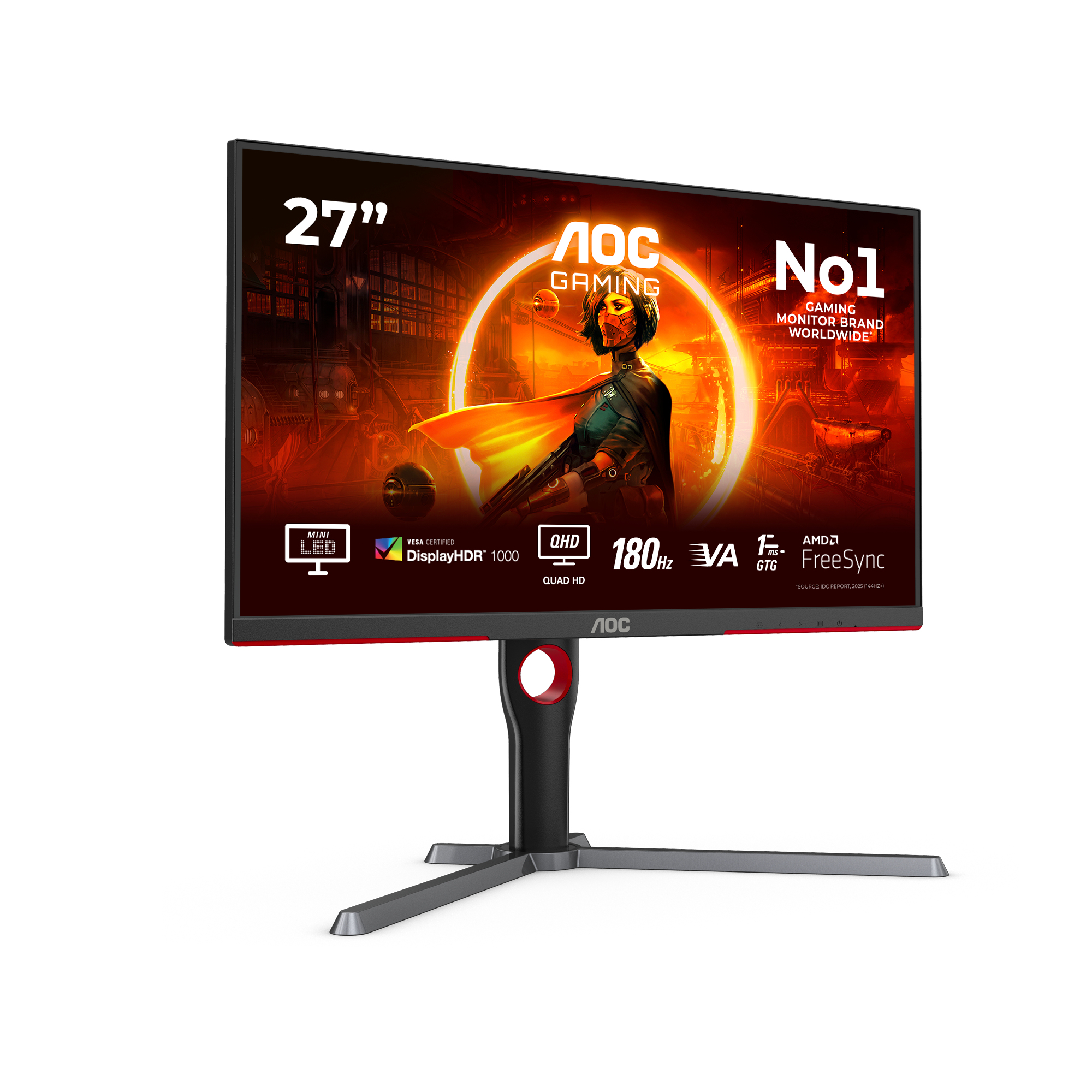 Monitor AOC 27" Q27G3XMN/BK"Q27G3XMN/BK" - imagine 2