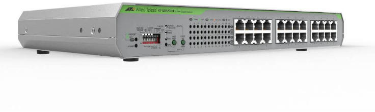 SWITCH Allied Telesis, Gigabit x 24, carcasa metalica, "AT-GS920/24-50" (timbru verde 2 lei)
