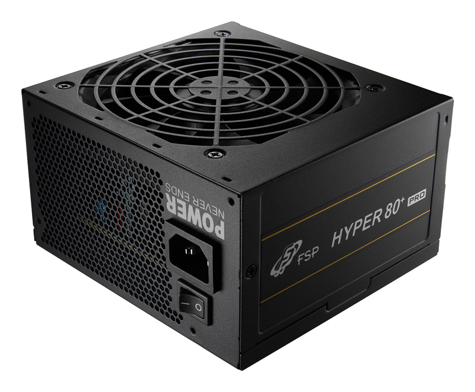 SURSA FORTRON HYPER 80+ PRO BKB, 550 W, ATX 12V V2.5, fan 120 mm x 1, 80 Plus, "9PA5509407", (timbru verde 2 lei)