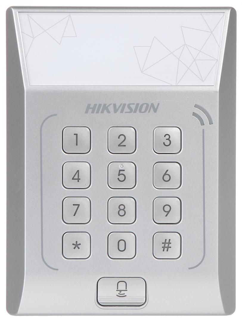 CITITOR card HIKVISION, EM, tastatura si card proximitate, "DS-K1T801M" (timbru verde 0.18 lei)