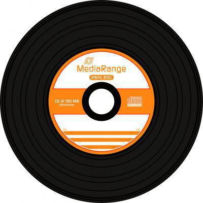 CDR 52x CB 700MB MediaR. Vinyl 50 pieces "MR225"