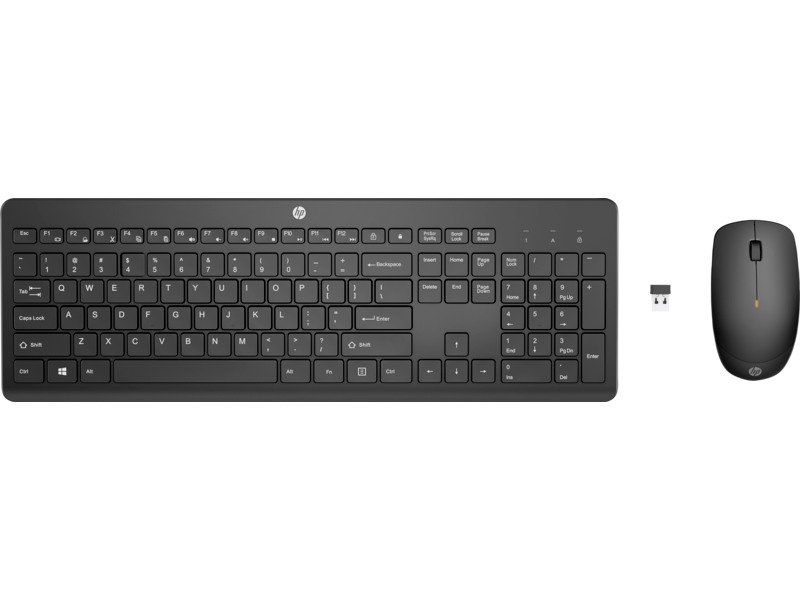 HP 230 Wireless Mouse+KB Combo, "18H24AA" (timbru verde 0.8 lei)