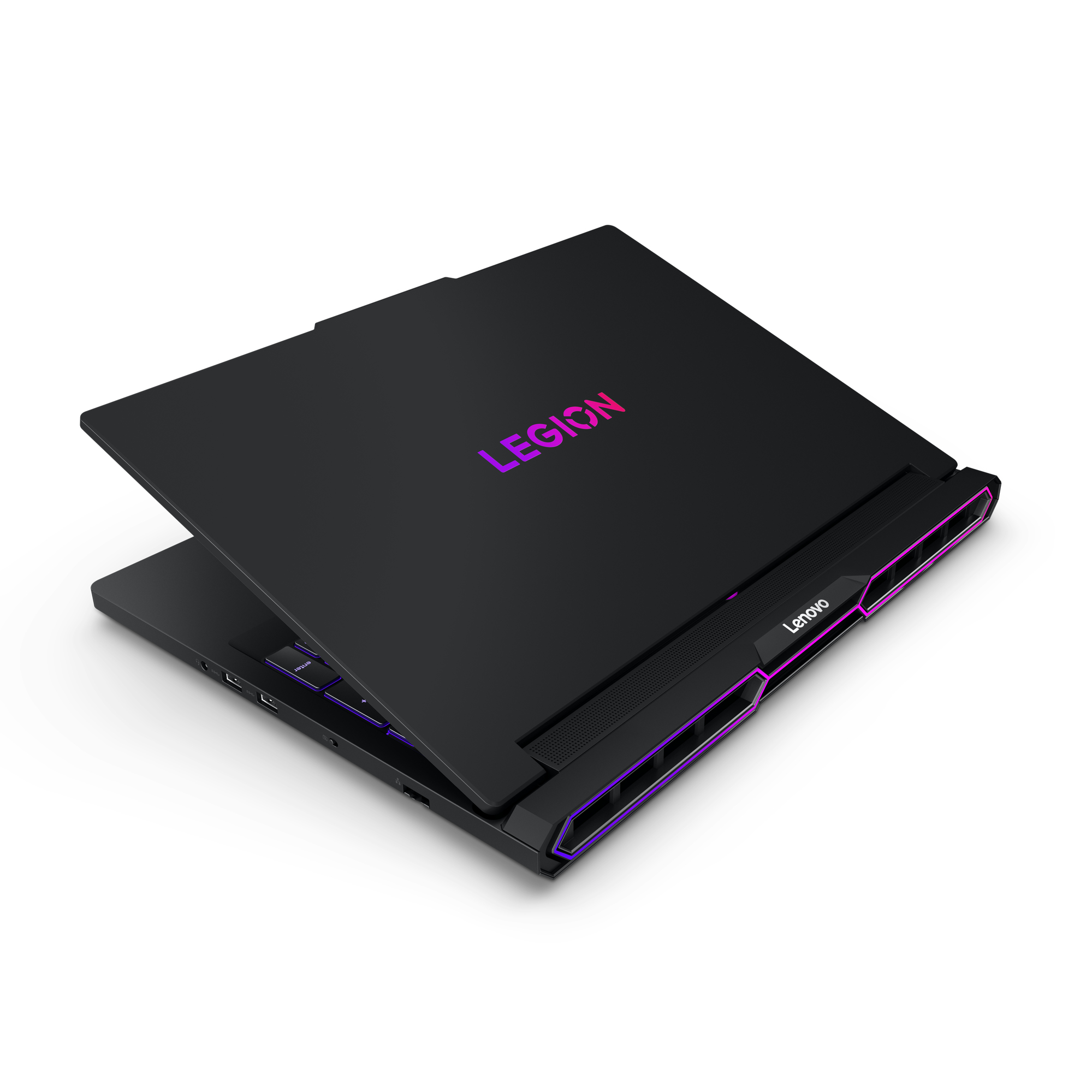 Gaming 16 Legion Pro 7 16IAX10H, WQXGA OLED 240Hz G-Sync, Procesor Intel® CoreTM Ultra 9 290HX Plus, 32GB DDR5 CSODIMM, 1TB SSD, GeForce RTX 5080 16GB, No OS, Eclipse Black, 3Yr Onsite Premium Care "83F500RARM" - imagine 10