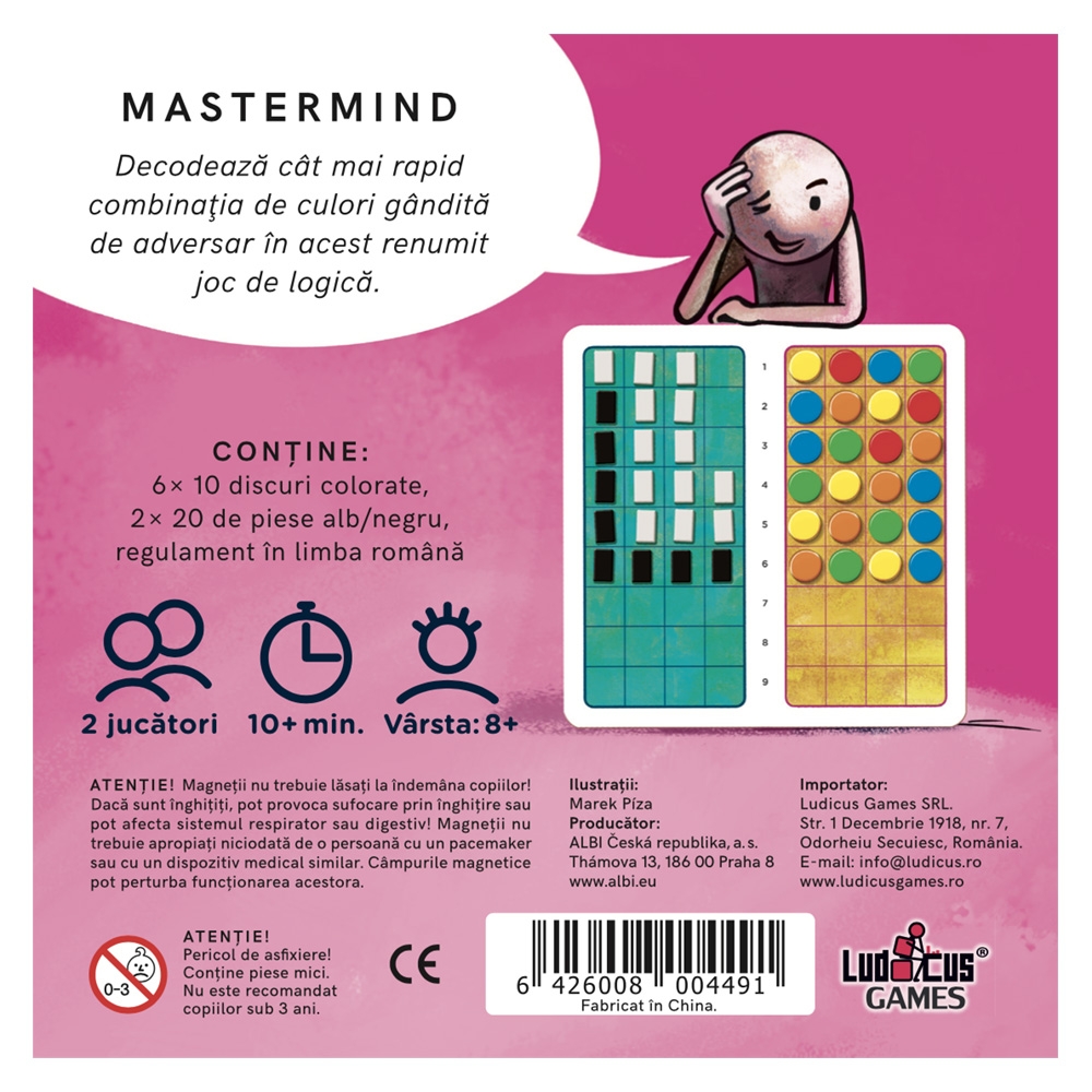 Joc magnetic - Mastermind - imagine 4