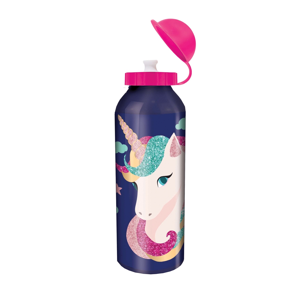 Sticla apa, aluminiu, Unicorn, 500ml - S-COOL - imagine 3