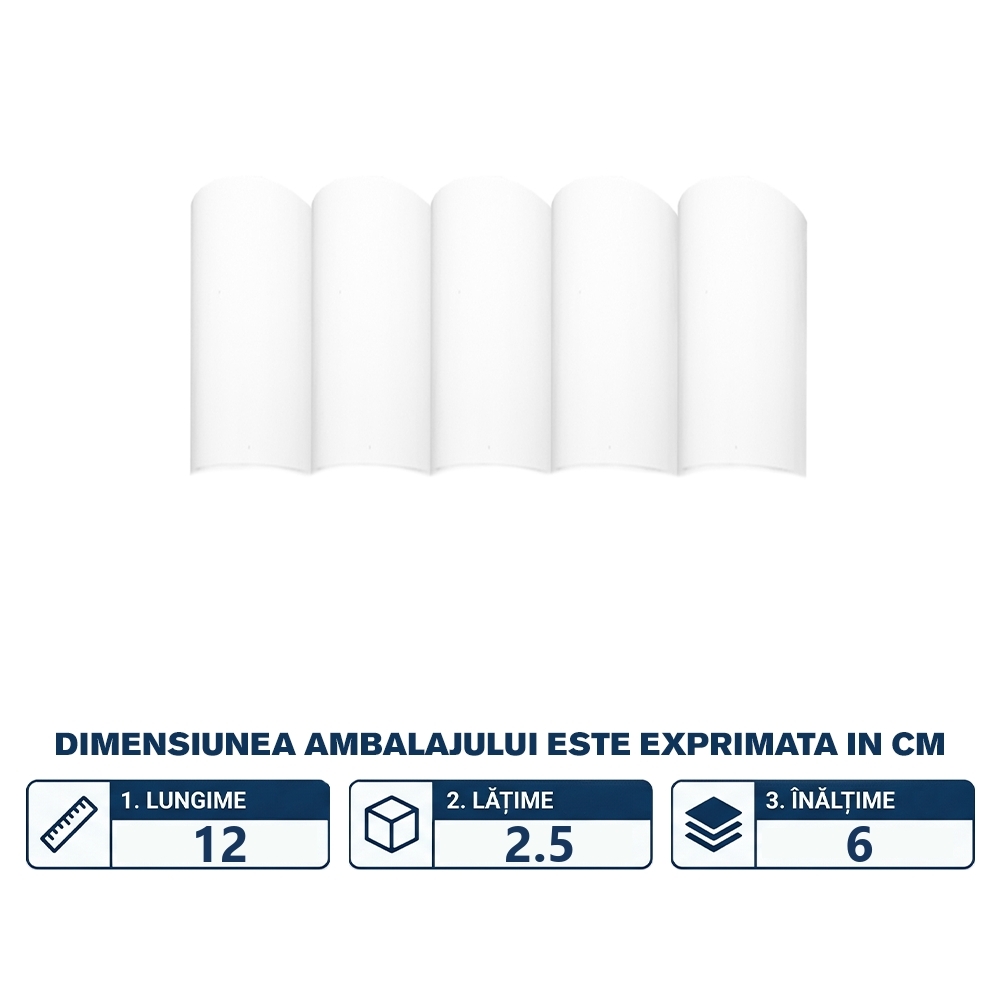 Role hartie pentru mini imprimanta, termice, 5 buc/set - imagine 2