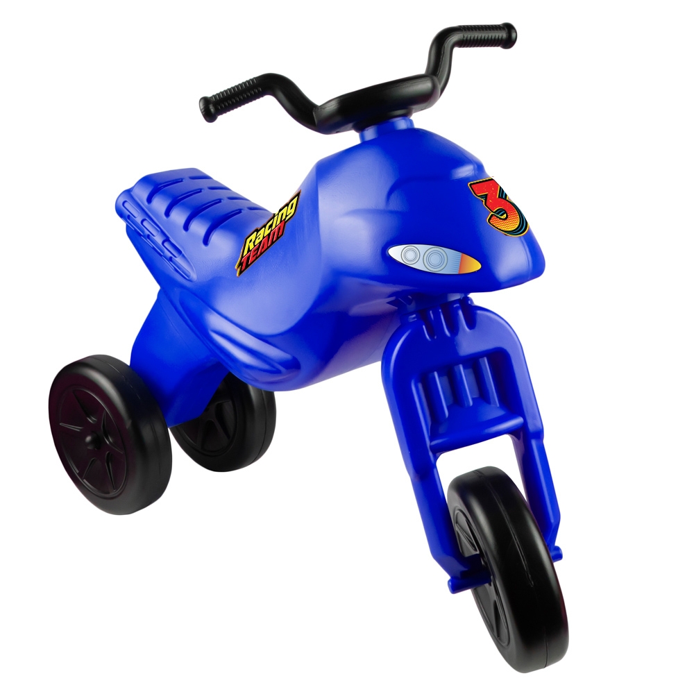 Motocicleta fara pedale, albastra - ROBENTOYS - imagine 4