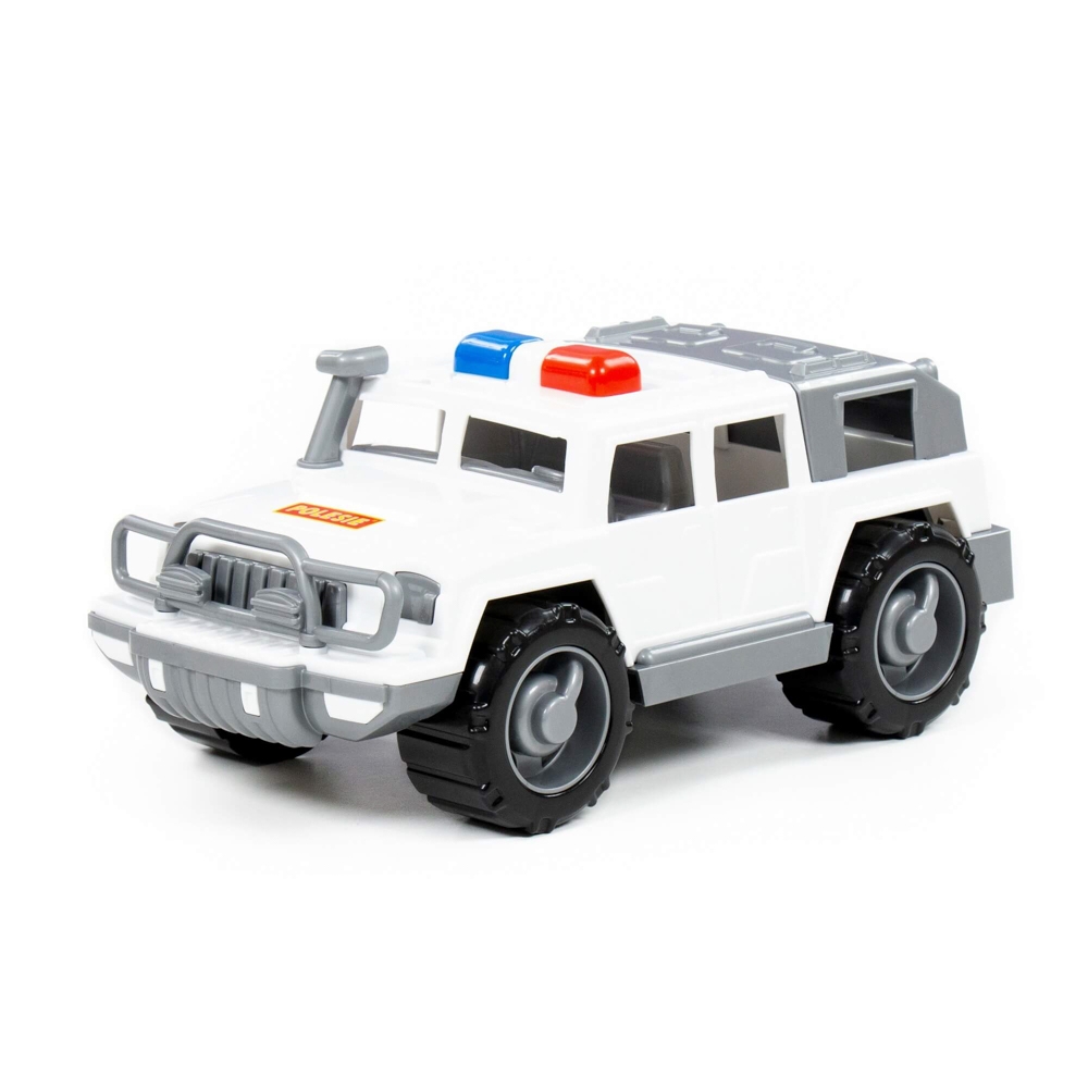 Jeep politie - Defender 31x15x13 cm, Polesie - imagine 3