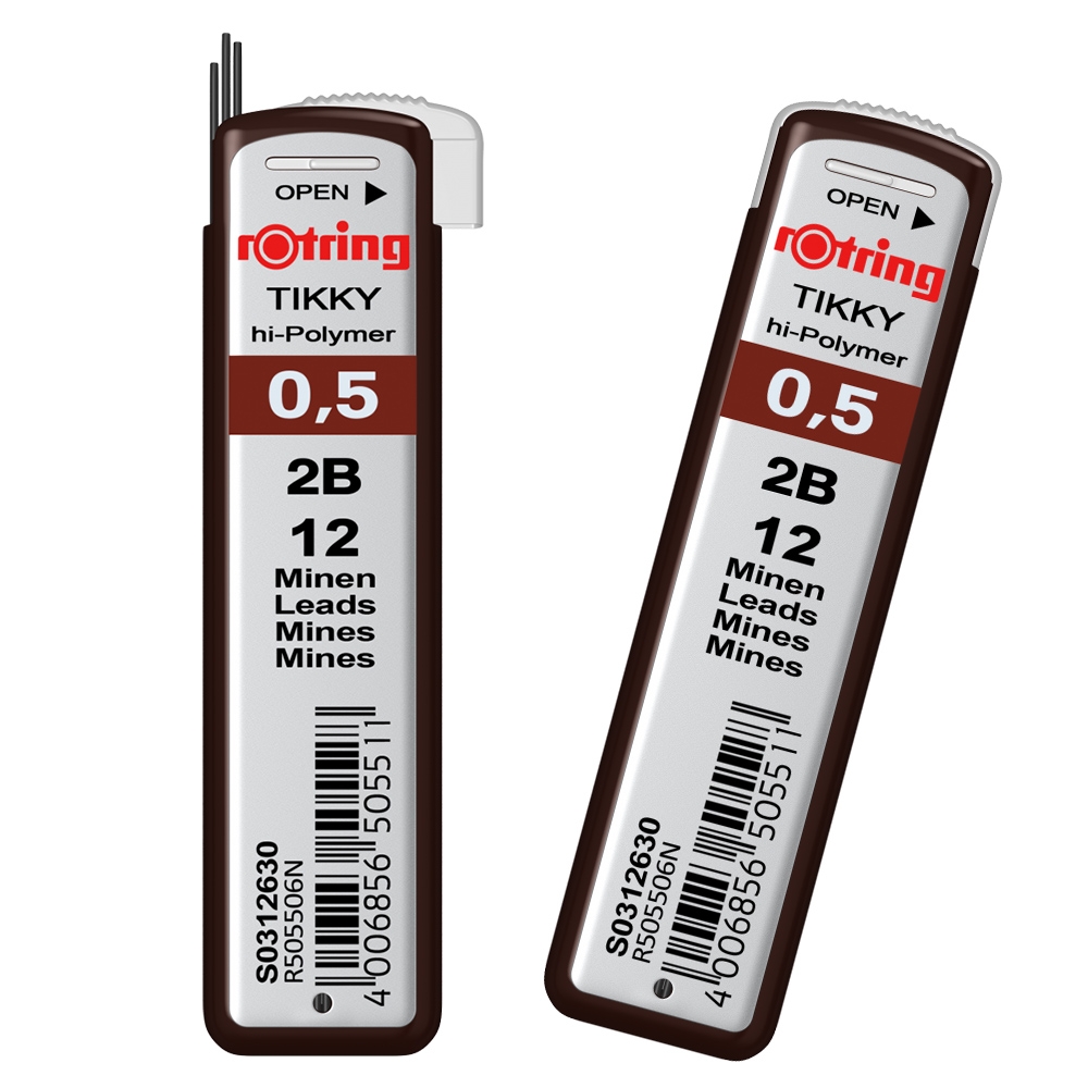 Mine creion 0.5 mm HB/B/2B - ROTRING