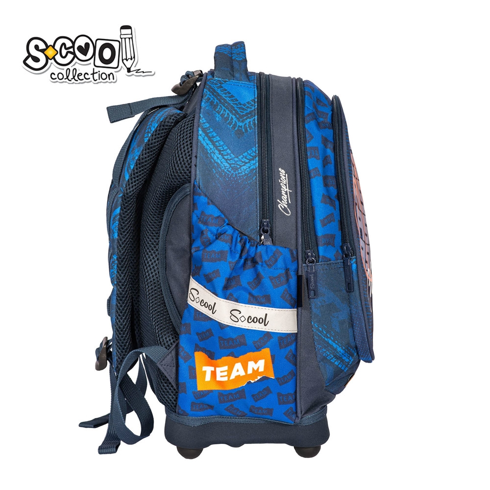 Ghiozdan anatomic, 38x39x19.5 cm, BASKETBALL - S-COOL - imagine 3