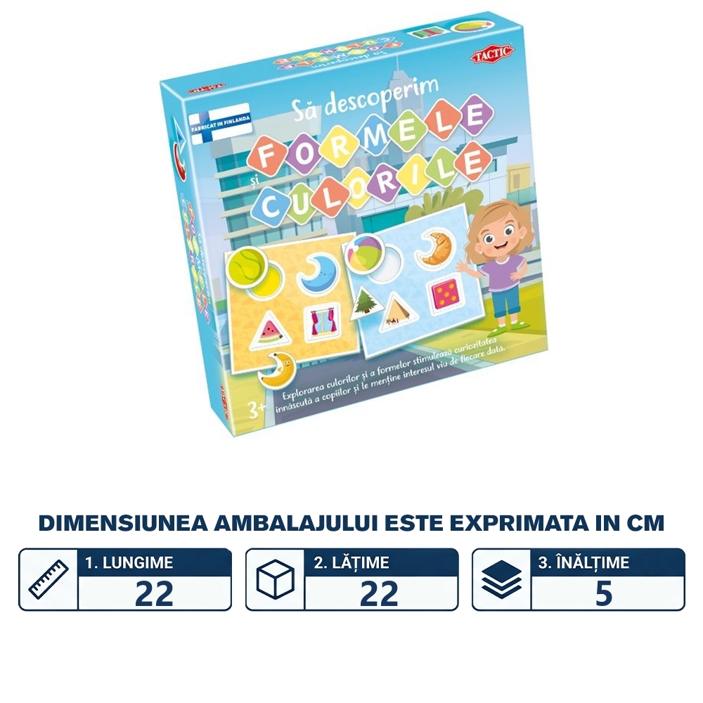 Joc educativ - Sa descoperim formele si culorile, Tactic - Blackfire - imagine 2