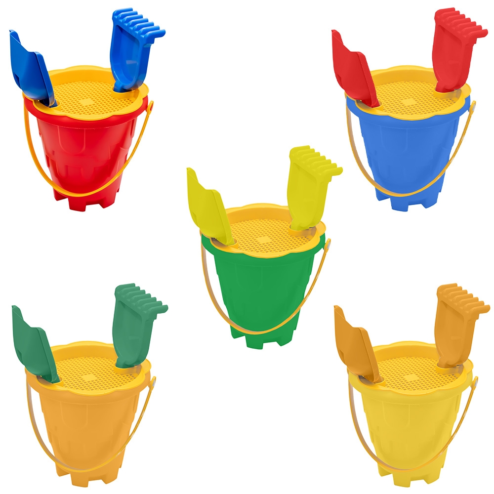 Galetusa nisip 15 cm + 3 accesorii - ROBENTOYS