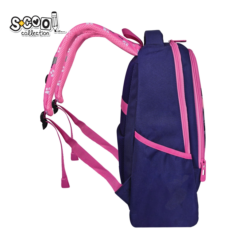 Ghiozdan ergonomic, 40x29x14 cm, THINK PINK - S-COOL - imagine 3