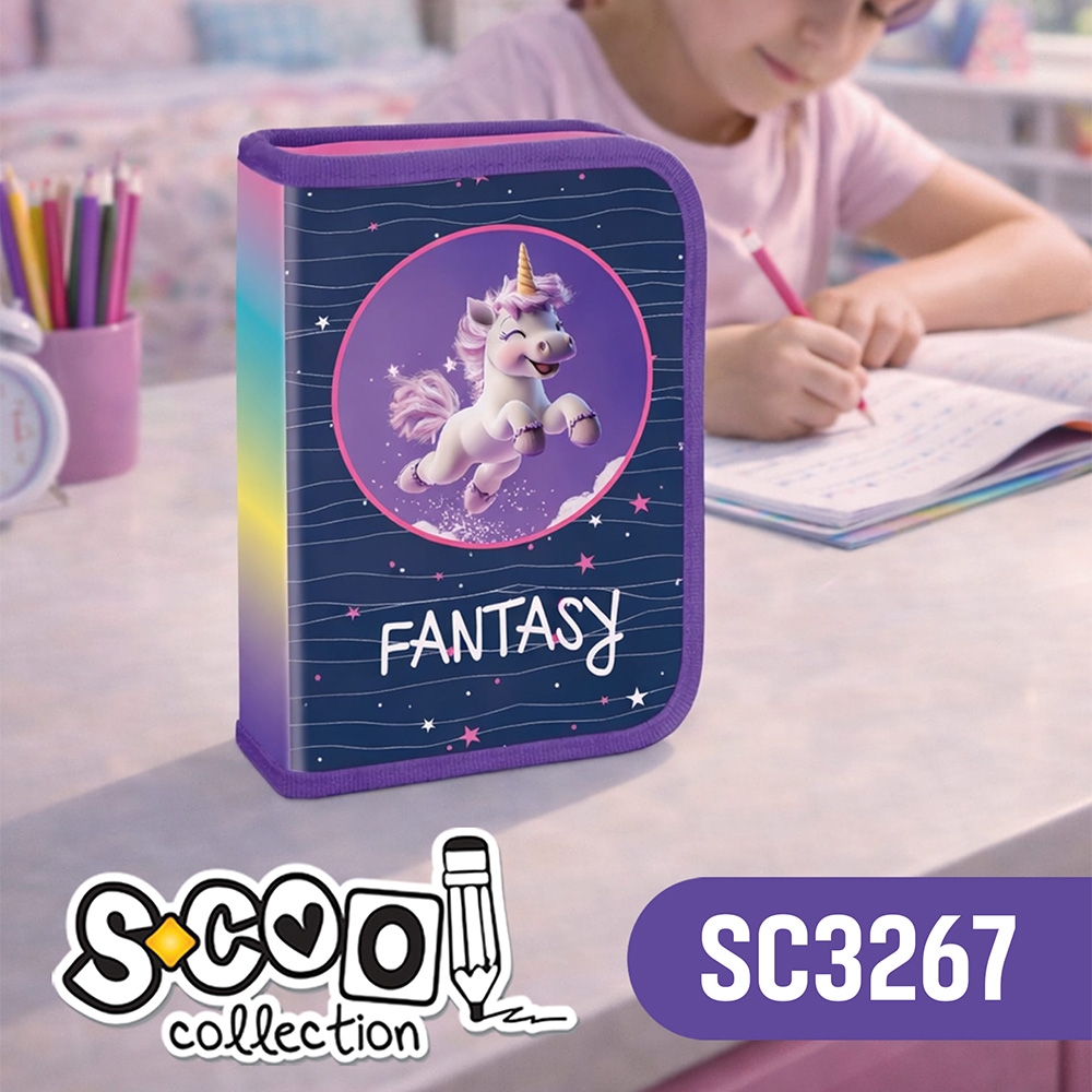 Penar Echipat, 1 Fermoar, 2 Ext., 32 Piese, Fantasy - S-Cool - imagine 5