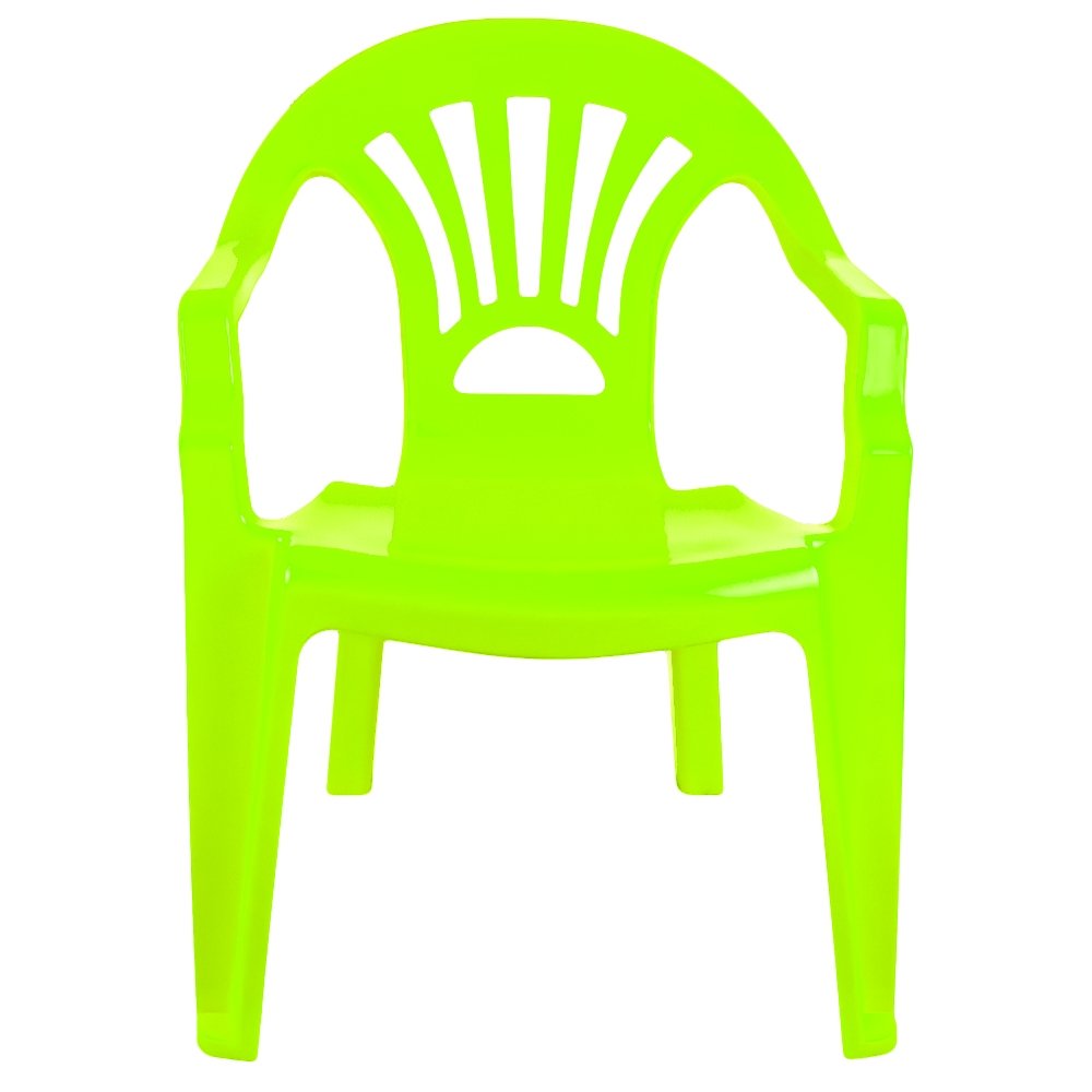 Scaunel din plastic, verde, 40x35x54.5 cm - ROBENTOYS - imagine 4
