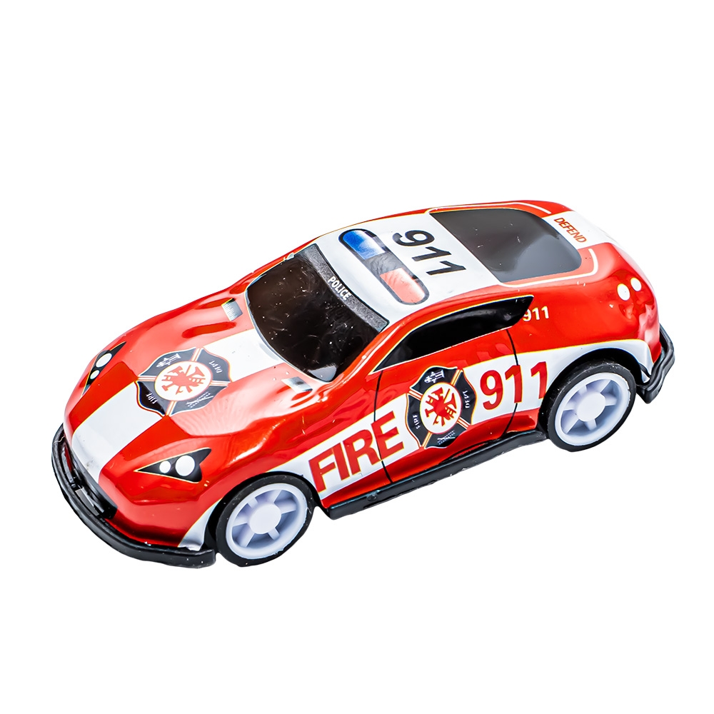 Masinute sport, cu frictiune, 6.8x3.1x2.3 cm, 12 buc/set - imagine 6
